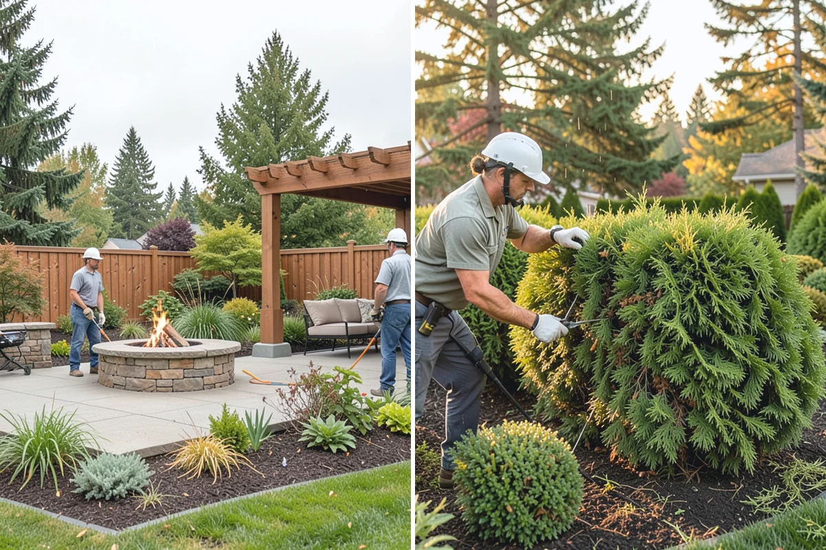 Bark Replacement in South Prairie, Pierce County, WA - Remove and haul away the old, broken-down bark layer