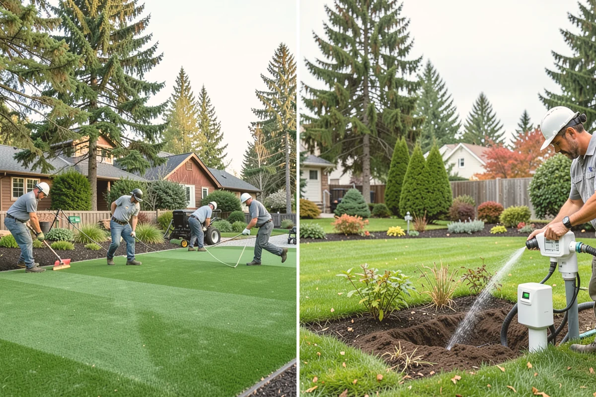 Bark Replacement in Stanwood, Snohomish County, WA - Remove and haul away the old, broken-down bark layer