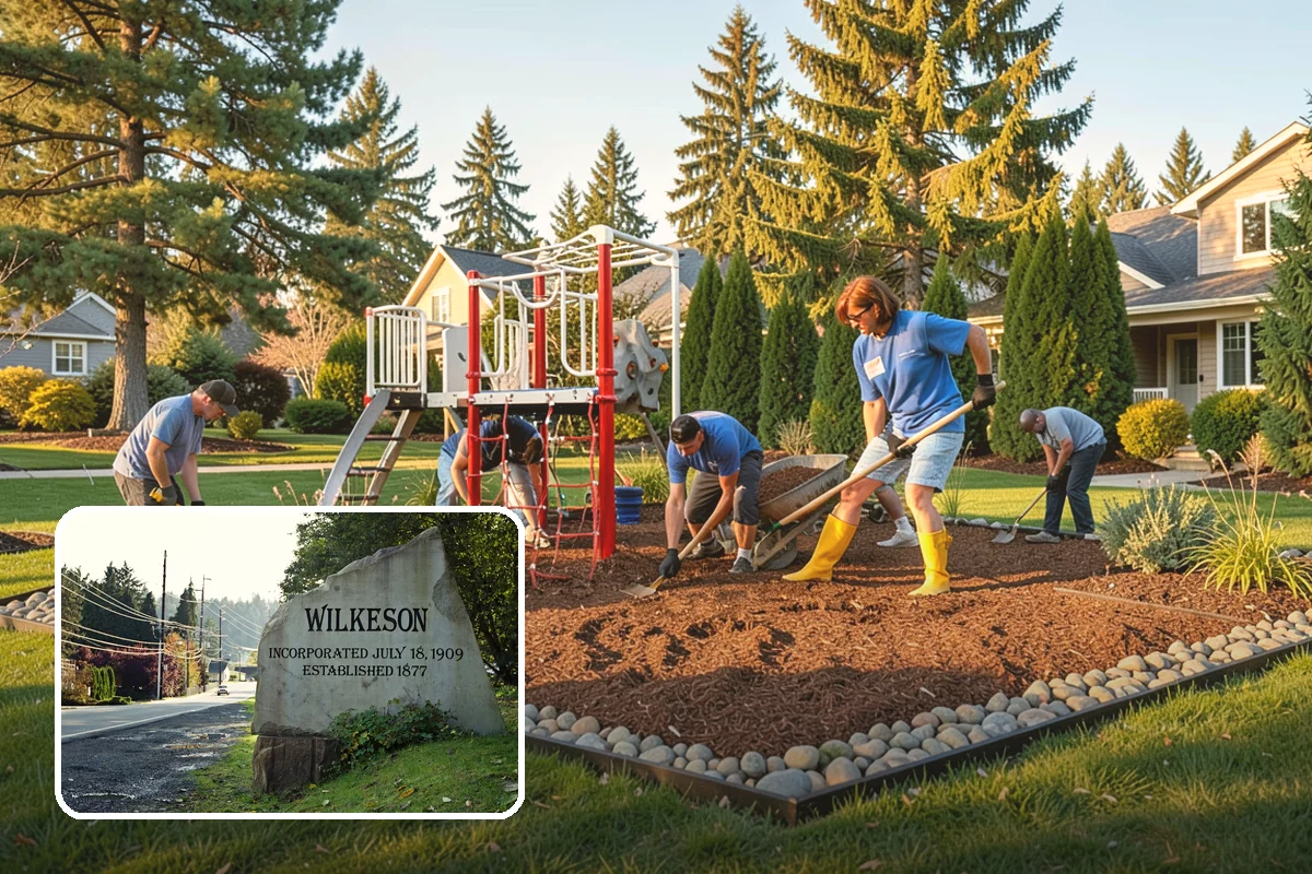 Bark Replacement in Wilkeson, Pierce County, WA - Removes waterlogged, decomposed bark that harbors mold and root rot