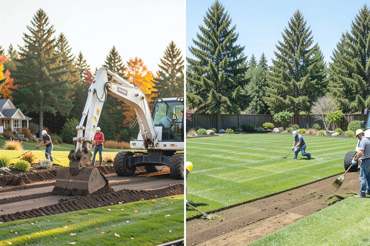 Bark Replacement in Wilkeson, Pierce County, WA - Remove and haul away the old, broken-down bark layer