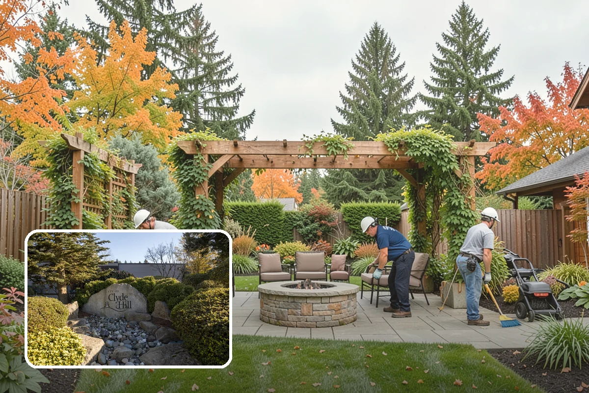 Basalt Rock Installation in Clyde Hill, King County, WA - Authentic, locally sourced Northwest stone