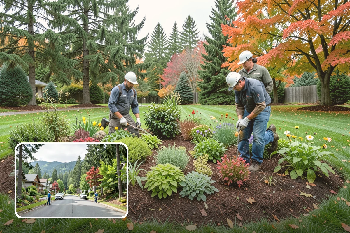 Basalt Rock Installation in Darrington, Snohomish County, WA - Authentic, locally sourced Northwest stone