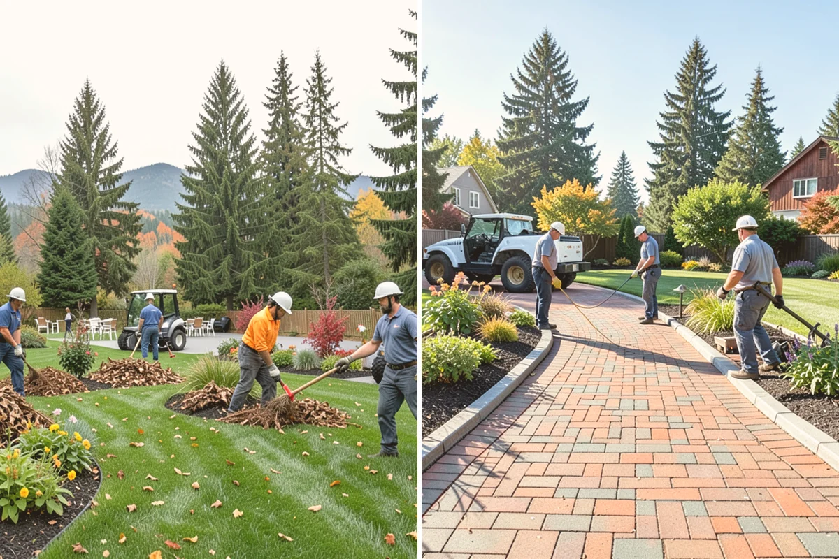 Basalt Rock Installation in Fife, Pierce County, WA - Grade the area and confirm bearing for boulders or columns