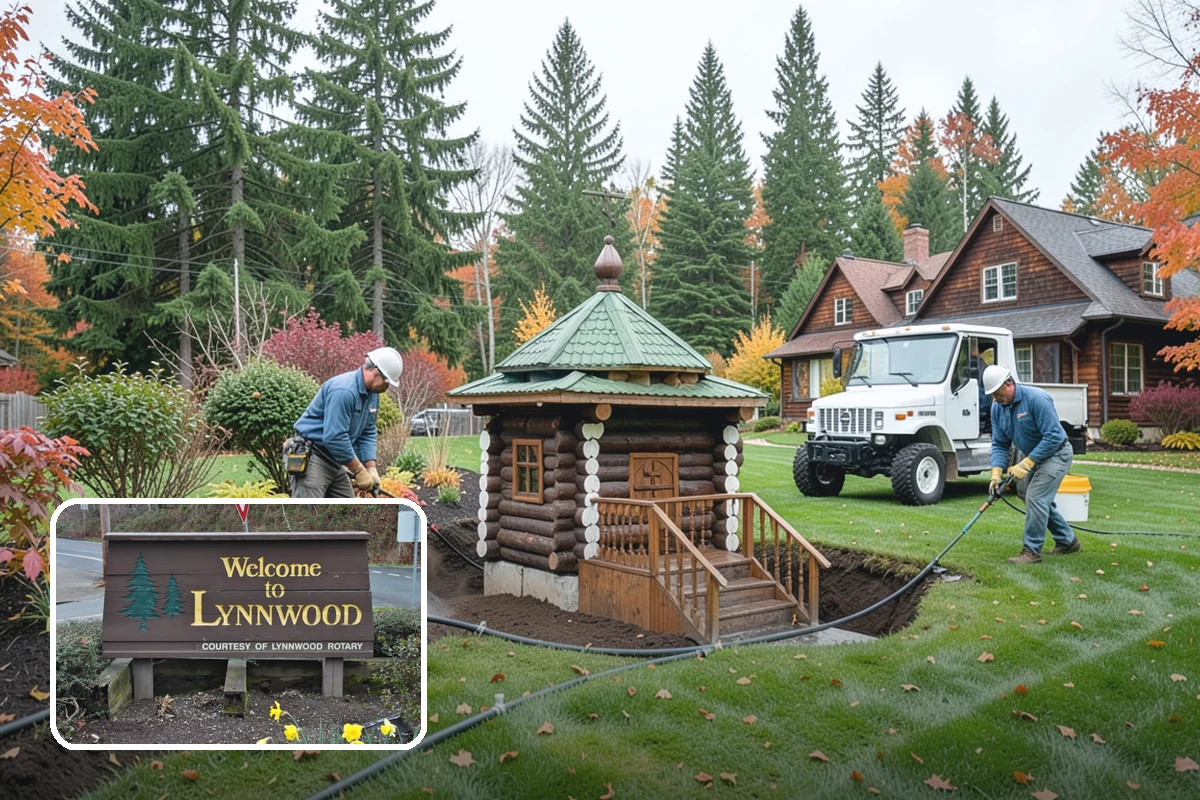 Basalt Rock Installation in Lynnwood, Snohomish County, WA - Authentic, locally sourced Northwest stone