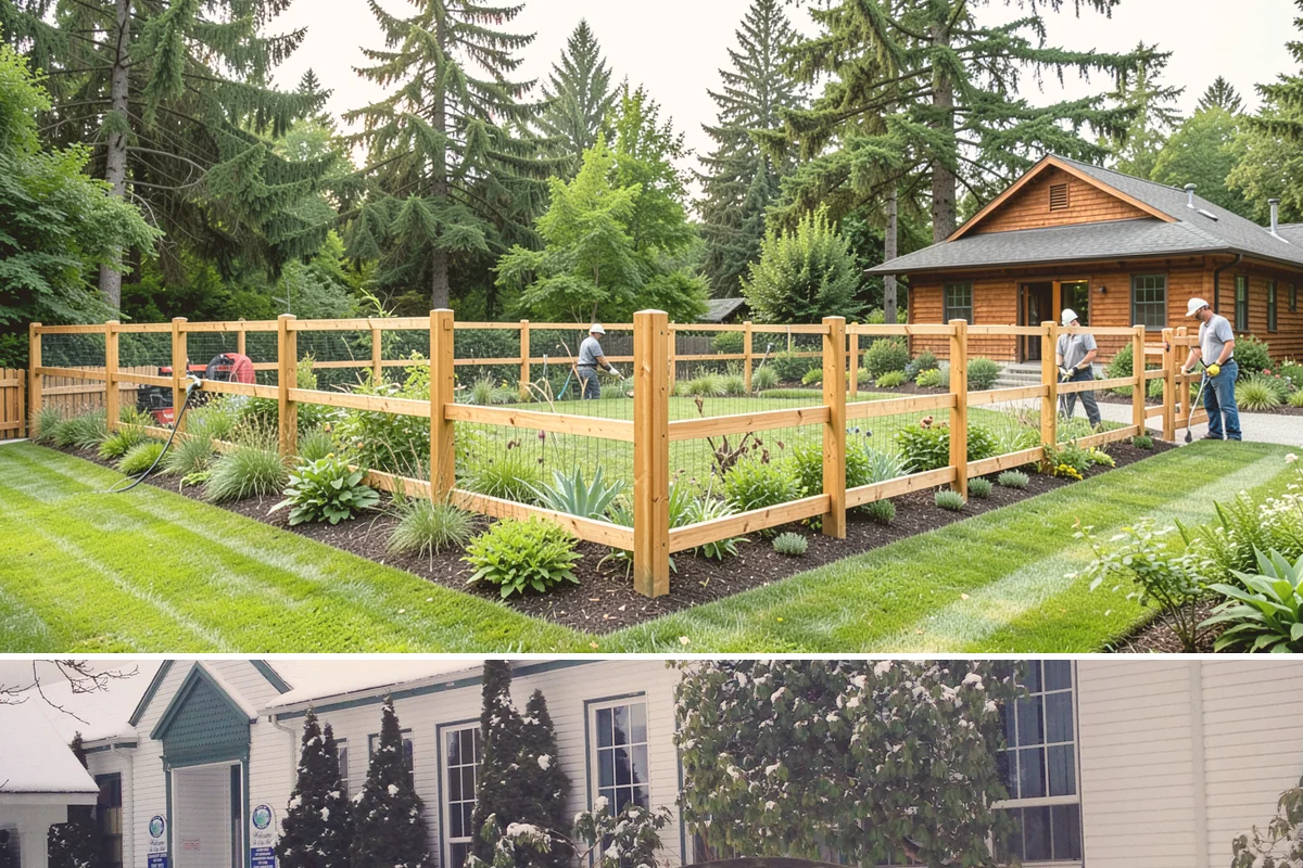 Basalt Rock Installation in Pacific, King County, WA - Basalt can be set any time of year, though summer's firmer ground makes placing heavy boulders and columns safer and easier.