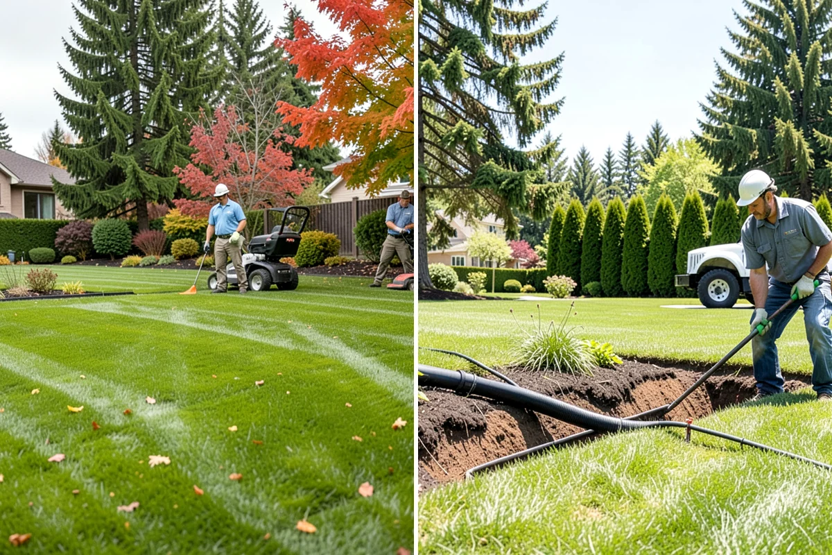 Basalt Rock Installation in Seattle, King County, WA - Grade the area and confirm bearing for boulders or columns