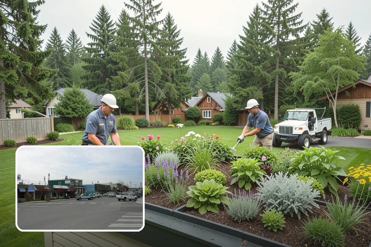Basalt Rock Installation in Stanwood, Snohomish County, WA - Authentic, locally sourced Northwest stone