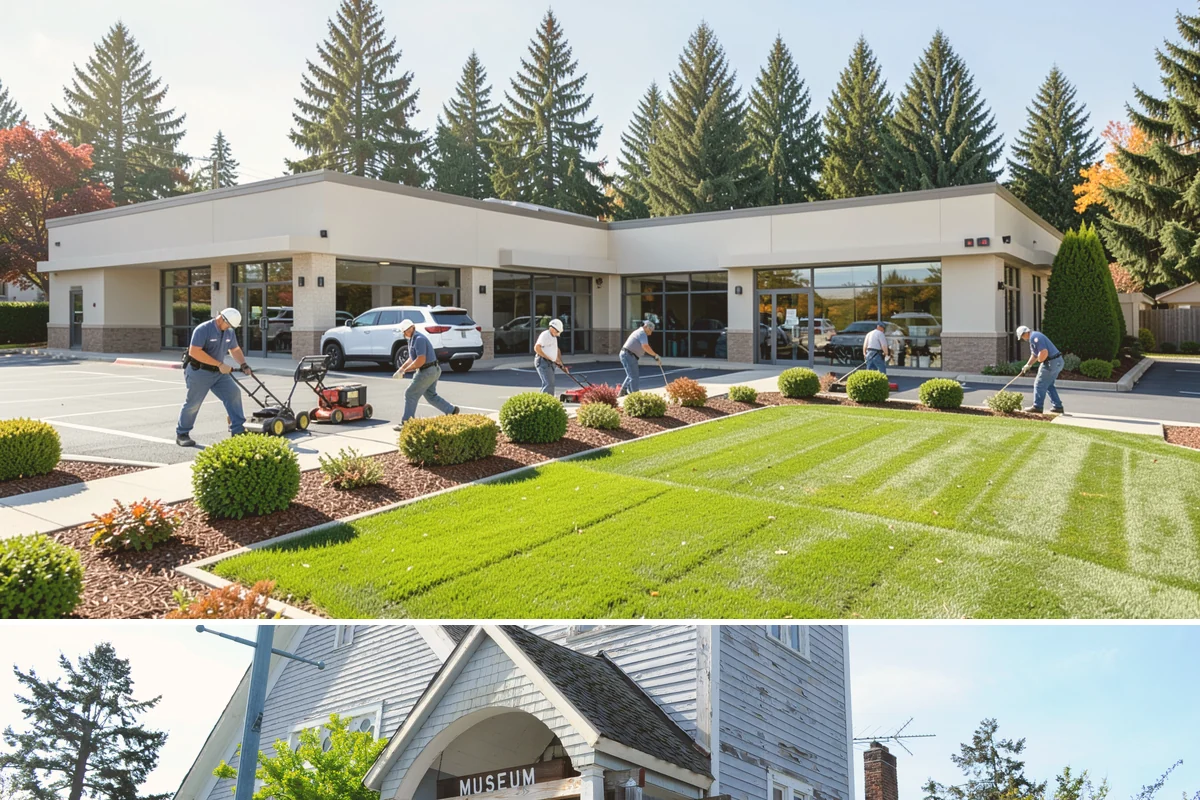 Basalt Rock Installation in Steilacoom, Pierce County, WA - Basalt can be set any time of year, though summer's firmer ground makes placing heavy boulders and columns safer and easier.