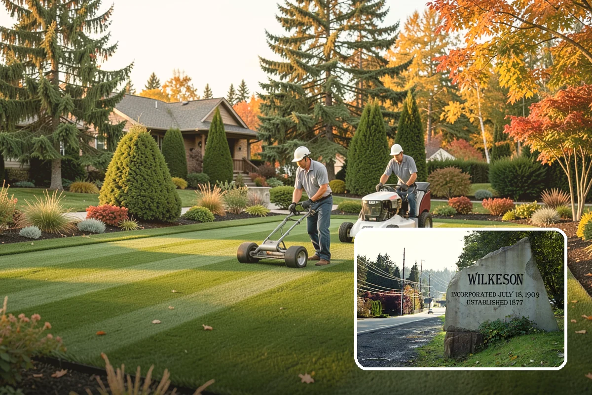 Basalt Rock Installation in Wilkeson, Pierce County, WA - Authentic, locally sourced Northwest stone