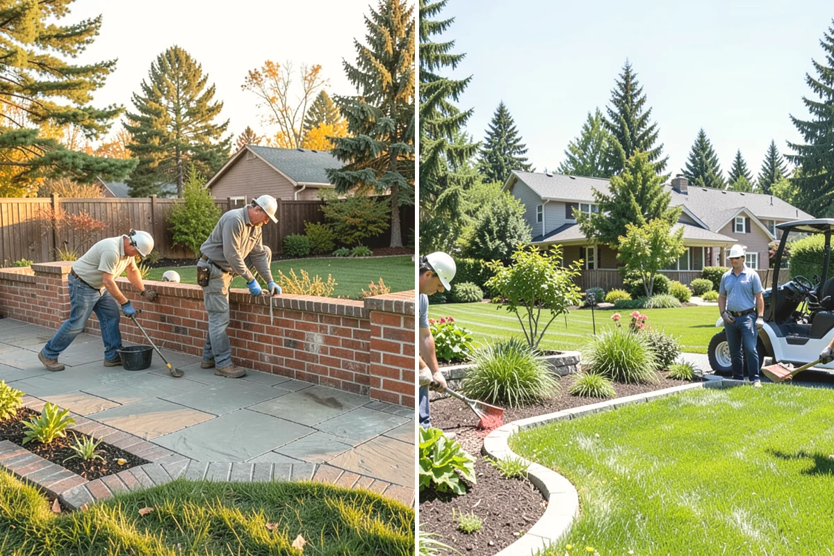 Basalt Rock Installation in Yarrow Point, King County, WA - Grade the area and confirm bearing for boulders or columns