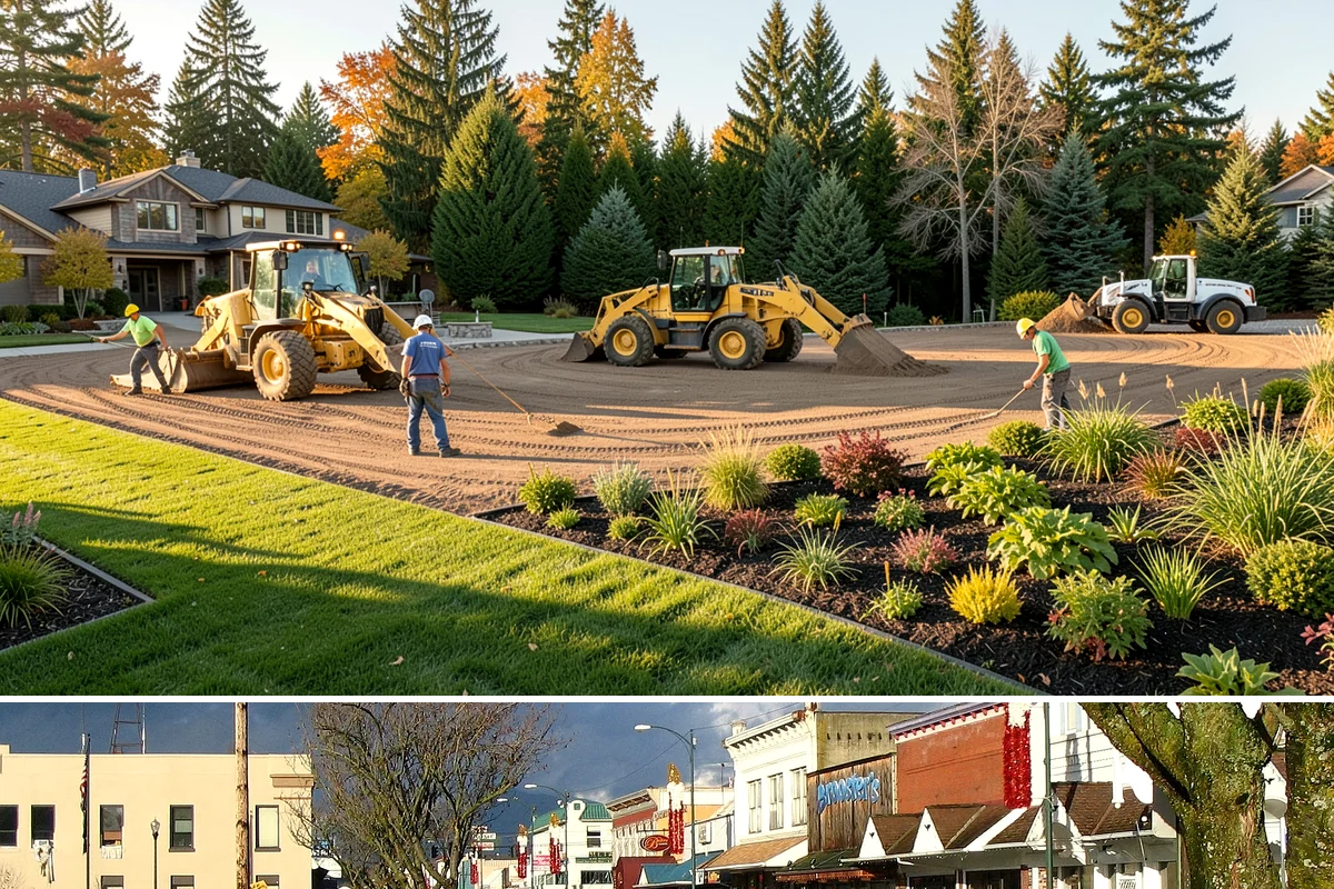Bed Cleanup in Arlington, Snohomish County, WA - Most valuable in late fall after leaf drop and again in early spring before Puget Sound weeds take hold.