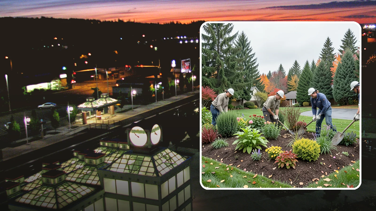 Bed Cleanup in Auburn, King County, WA - We clear leaves, weeds, spent growth, and winter debris to restore order to your Pacific Northwest planting beds.