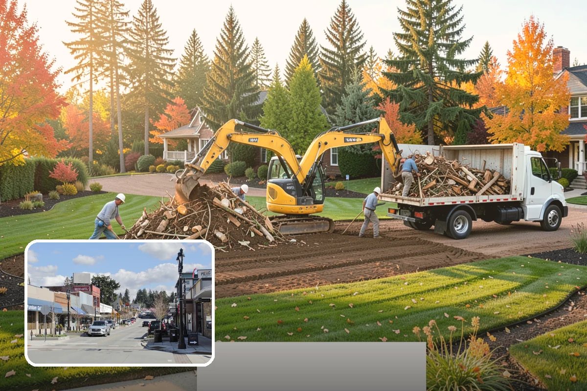 Bed Cleanup in Bothell, King County, WA - Removes leaf litter and debris that smother plants and invite rot