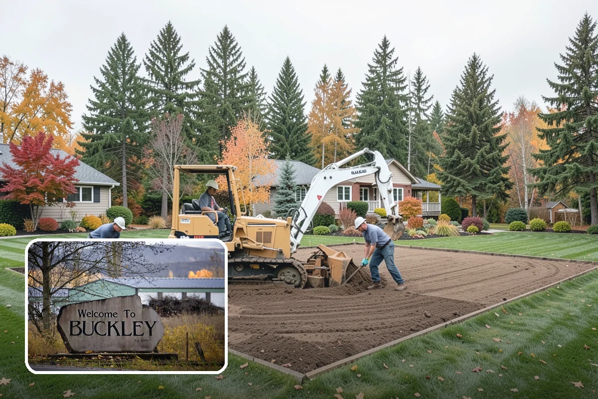 Bed Cleanup in Buckley, Pierce County, WA - Removes leaf litter and debris that smother plants and invite rot