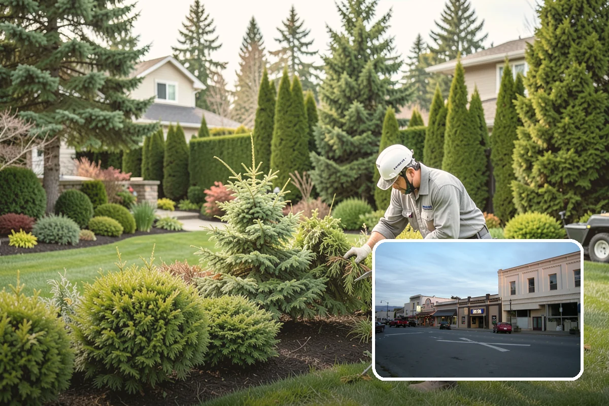 Bed Cleanup in Burlington, Skagit County, WA - Removes leaf litter and debris that smother plants and invite rot