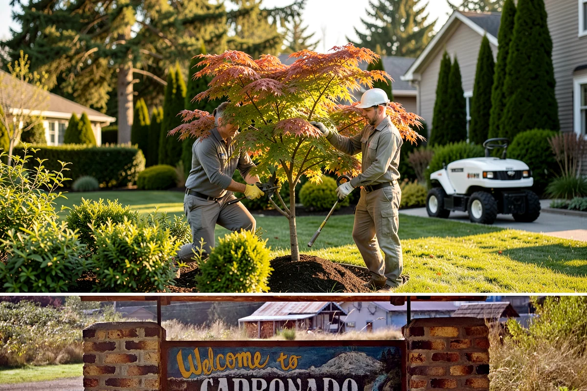 Bed Cleanup in Carbonado, Pierce County, WA - Most valuable in late fall after leaf drop and again in early spring before Puget Sound weeds take hold.