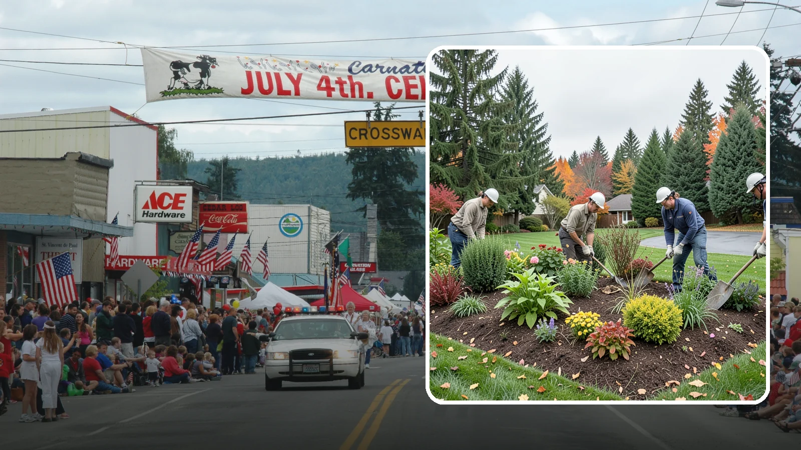 Bed Cleanup in Carnation, King County, WA - We clear leaves, weeds, spent growth, and winter debris to restore order to your Pacific Northwest planting beds.