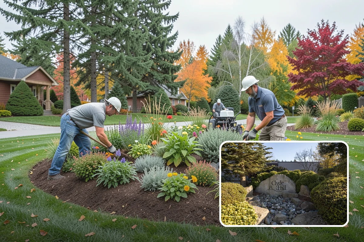 Bed Cleanup in Clyde Hill, King County, WA - Removes leaf litter and debris that smother plants and invite rot