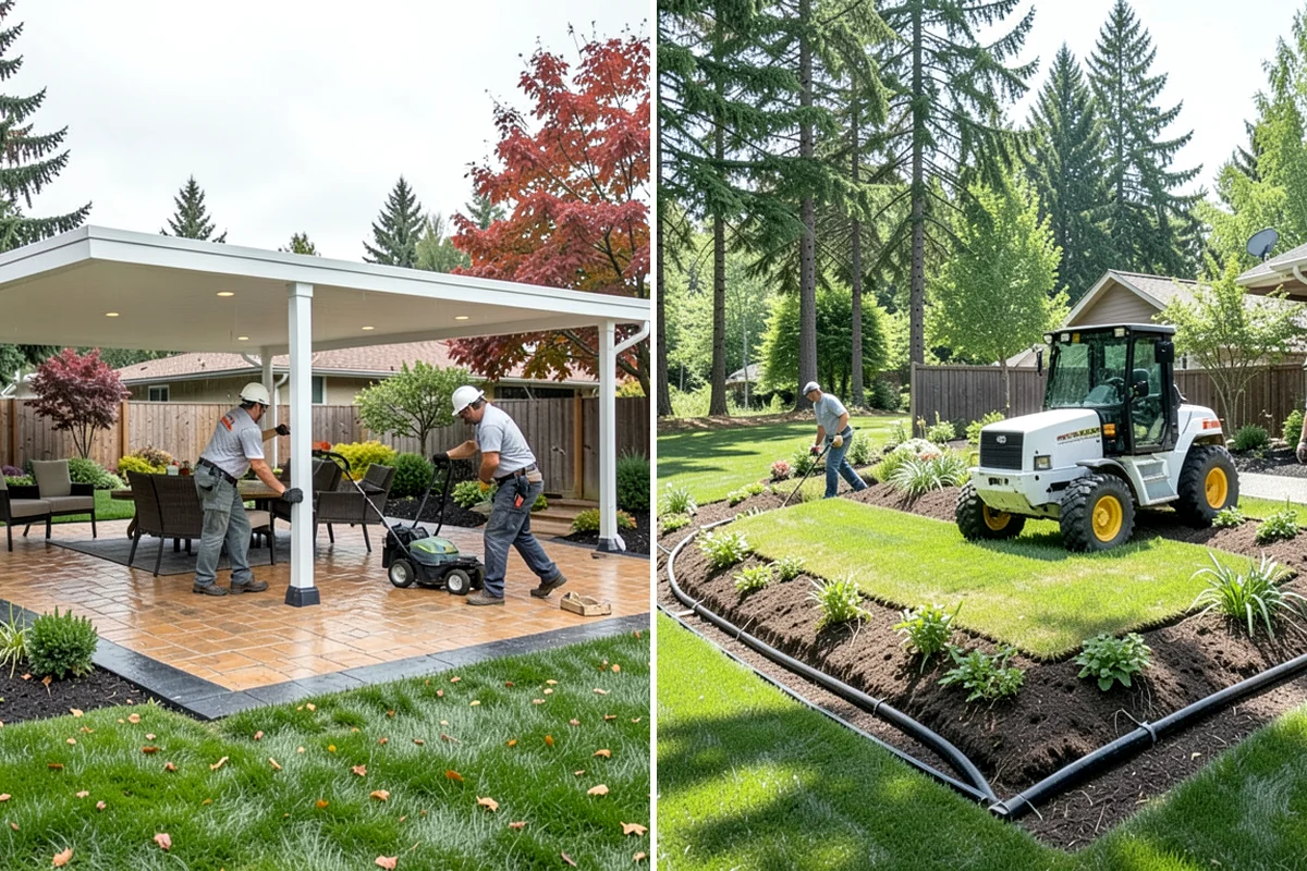 Bed Cleanup in Clyde Hill, King County, WA - Walk the beds and identify plants to keep versus remove