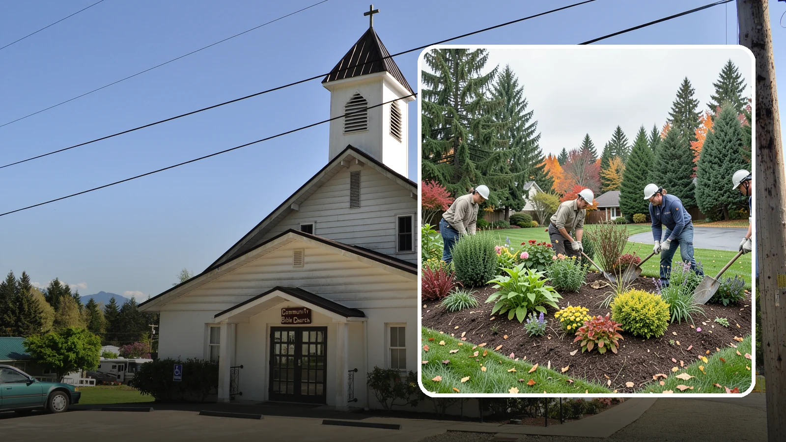 Bed Cleanup in Concrete, Skagit County, WA - We clear leaves, weeds, spent growth, and winter debris to restore order to your Pacific Northwest planting beds.