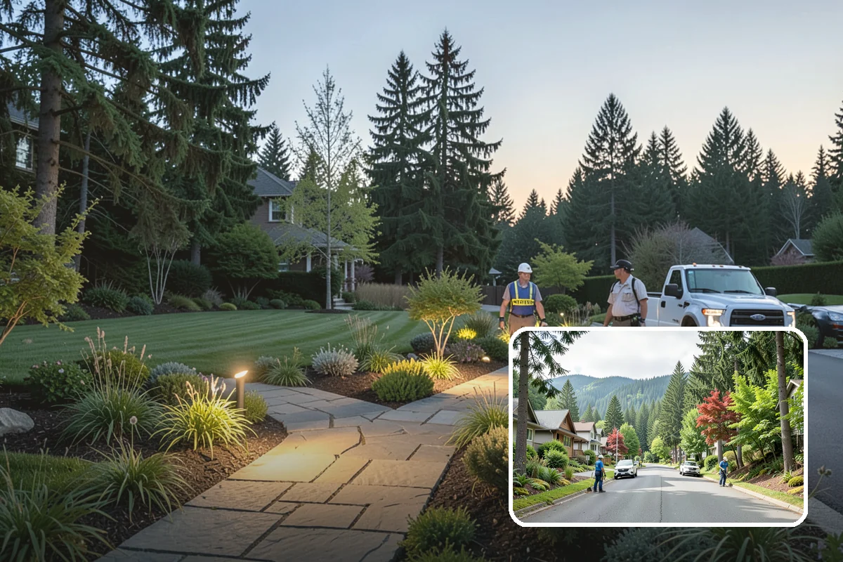 Bed Cleanup in Darrington, Snohomish County, WA - Removes leaf litter and debris that smother plants and invite rot