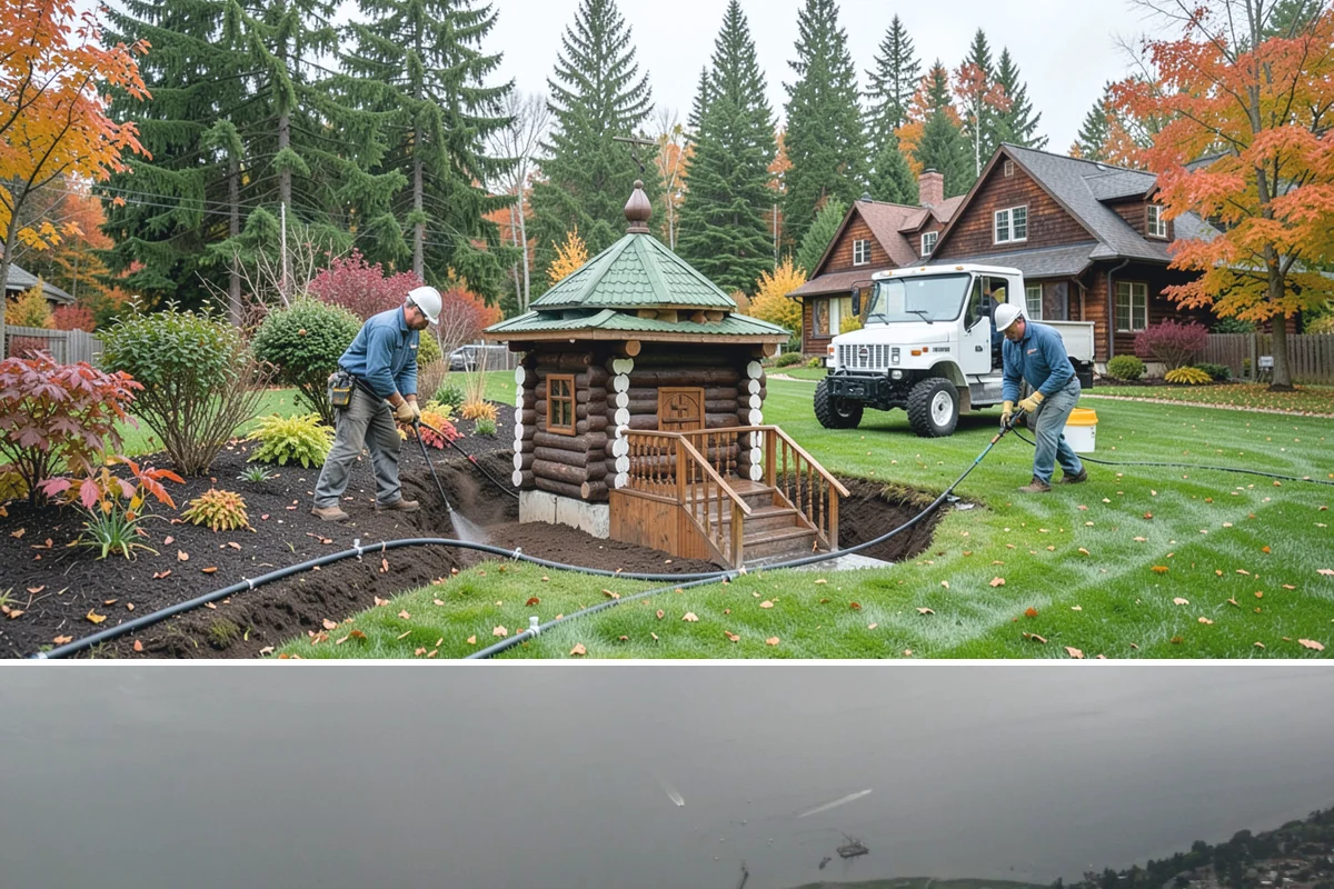 Bed Cleanup in Des Moines, King County, WA - Most valuable in late fall after leaf drop and again in early spring before Puget Sound weeds take hold.
