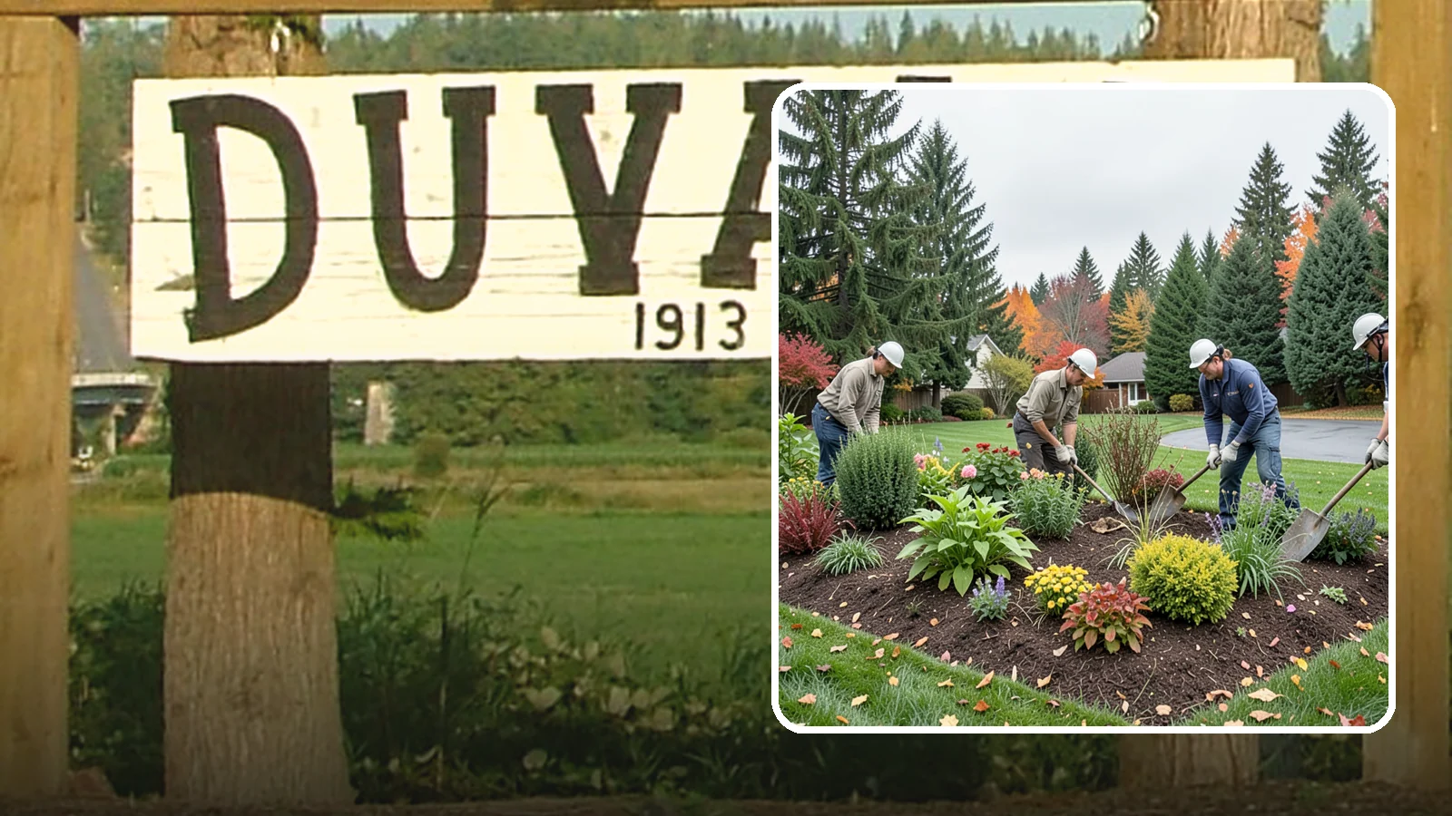 Bed Cleanup in Duvall, King County, WA - We clear leaves, weeds, spent growth, and winter debris to restore order to your Pacific Northwest planting beds.