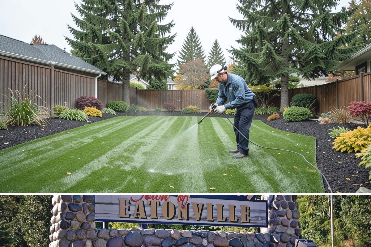 Bed Cleanup in Eatonville, Pierce County, WA - Most valuable in late fall after leaf drop and again in early spring before Puget Sound weeds take hold.