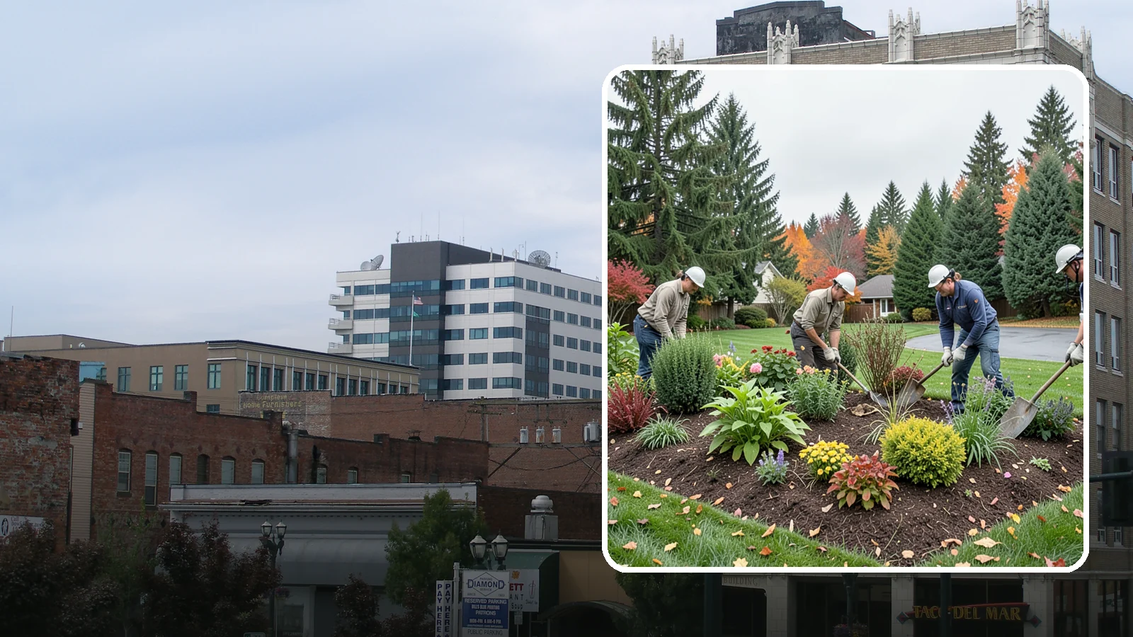 Bed Cleanup in Everett, Snohomish County, WA - We clear leaves, weeds, spent growth, and winter debris to restore order to your Pacific Northwest planting beds.