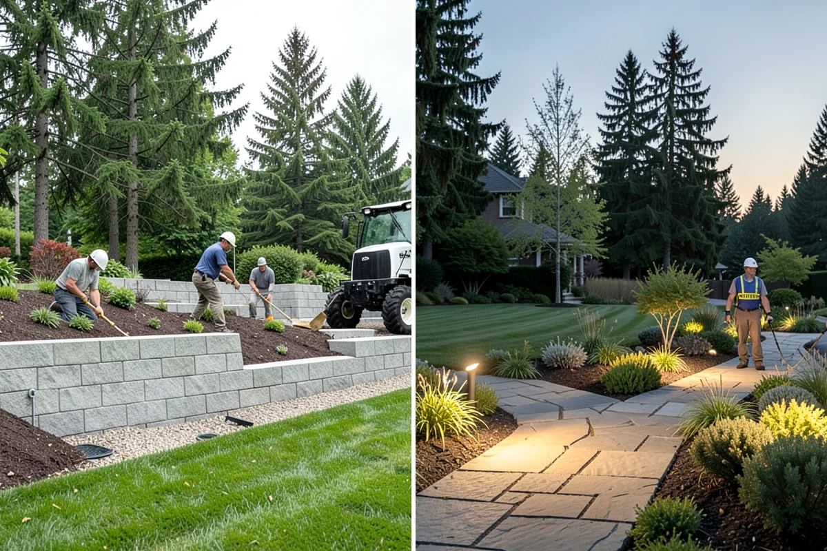 Bed Cleanup in Everett, Snohomish County, WA - Walk the beds and identify plants to keep versus remove