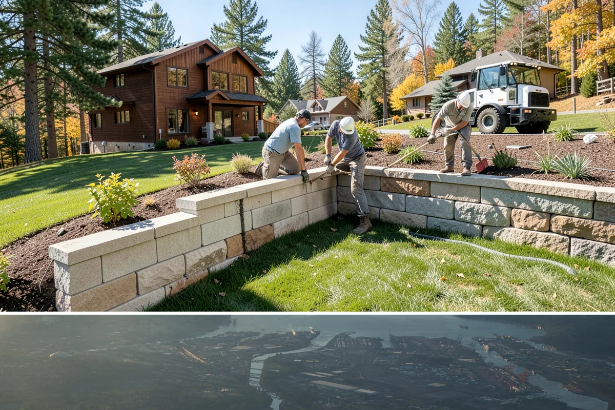 Bed Cleanup in Fife, Pierce County, WA - Most valuable in late fall after leaf drop and again in early spring before Puget Sound weeds take hold.