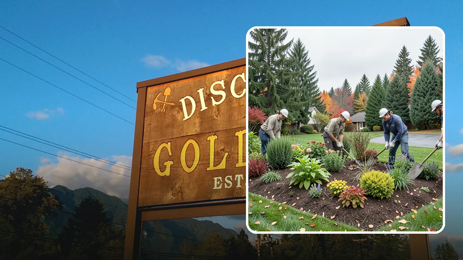 Bed Cleanup in Gold Bar, Snohomish County, WA - We clear leaves, weeds, spent growth, and winter debris to restore order to your Pacific Northwest planting beds.