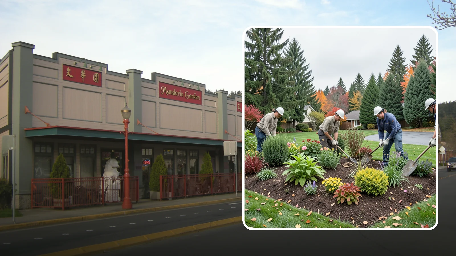 Bed Cleanup in Issaquah, King County, WA - We clear leaves, weeds, spent growth, and winter debris to restore order to your Pacific Northwest planting beds.