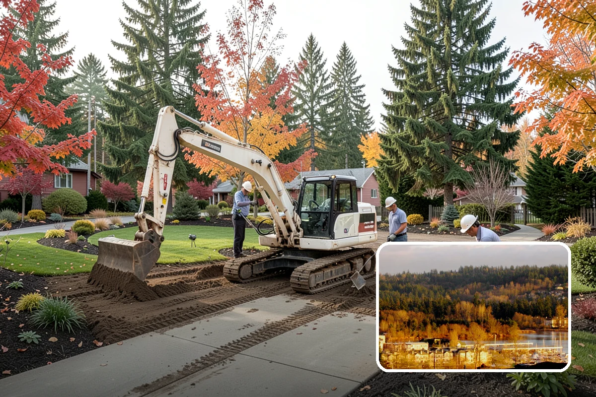 Bed Cleanup in Kenmore, King County, WA - Removes leaf litter and debris that smother plants and invite rot