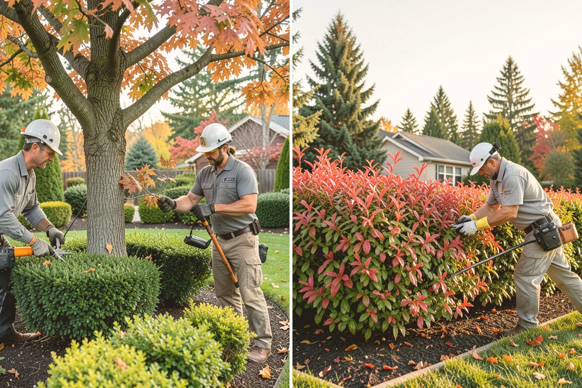 Bed Cleanup in Kent, King County, WA - Walk the beds and identify plants to keep versus remove
