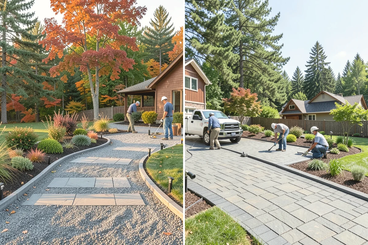 Bed Cleanup in La Conner, Skagit County, WA - Walk the beds and identify plants to keep versus remove