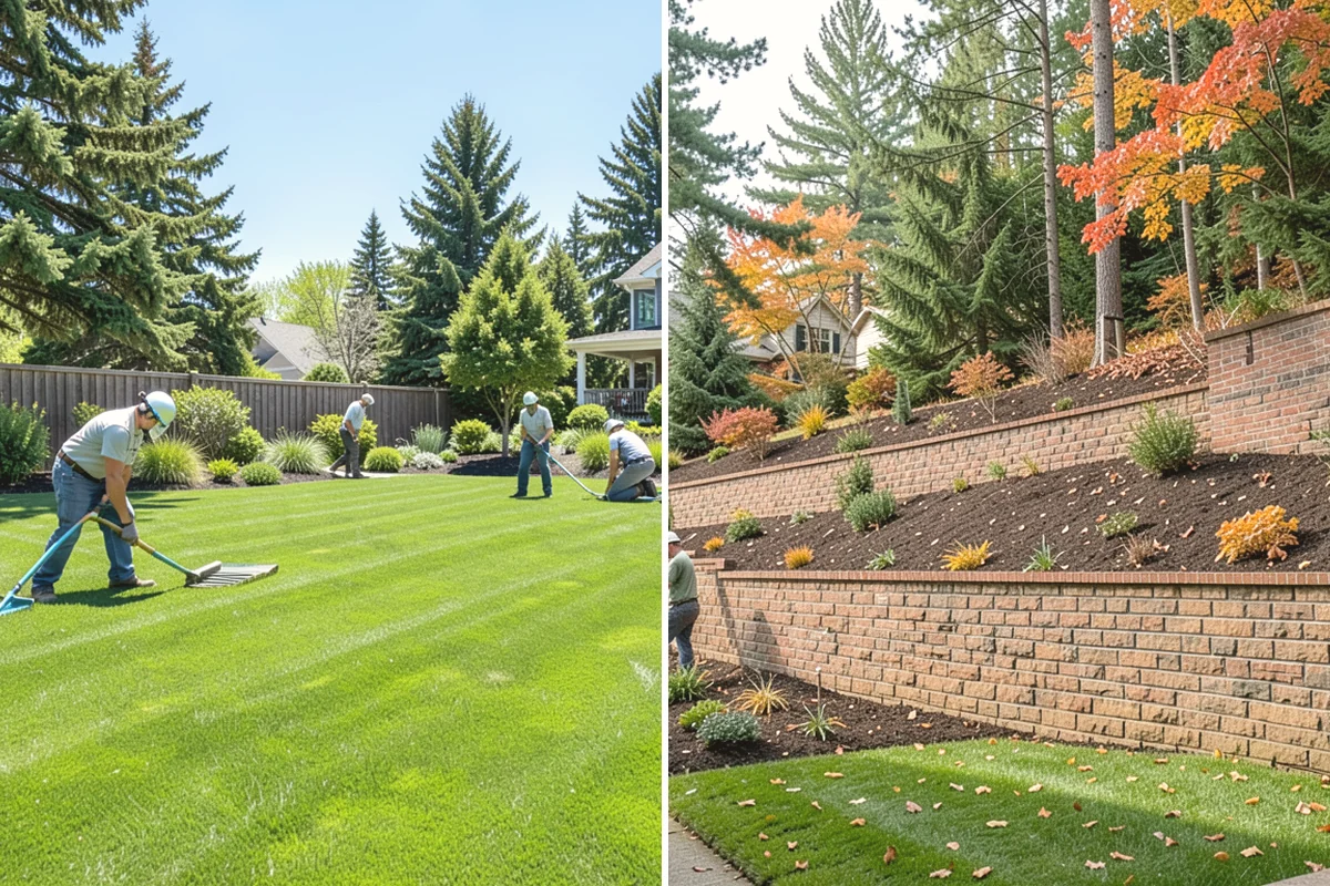 Bed Cleanup in Lake Stevens, Snohomish County, WA - Walk the beds and identify plants to keep versus remove