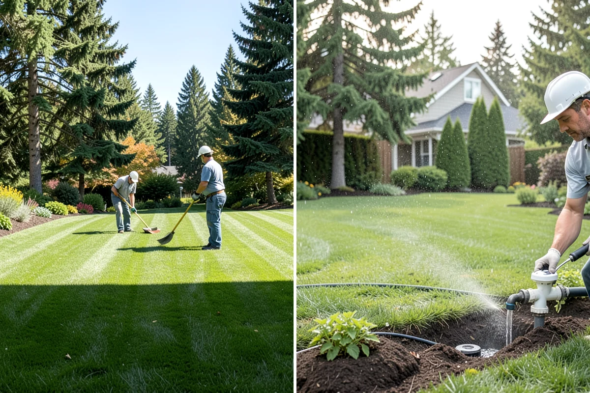 Bed Cleanup in Lyman, Skagit County, WA - Walk the beds and identify plants to keep versus remove