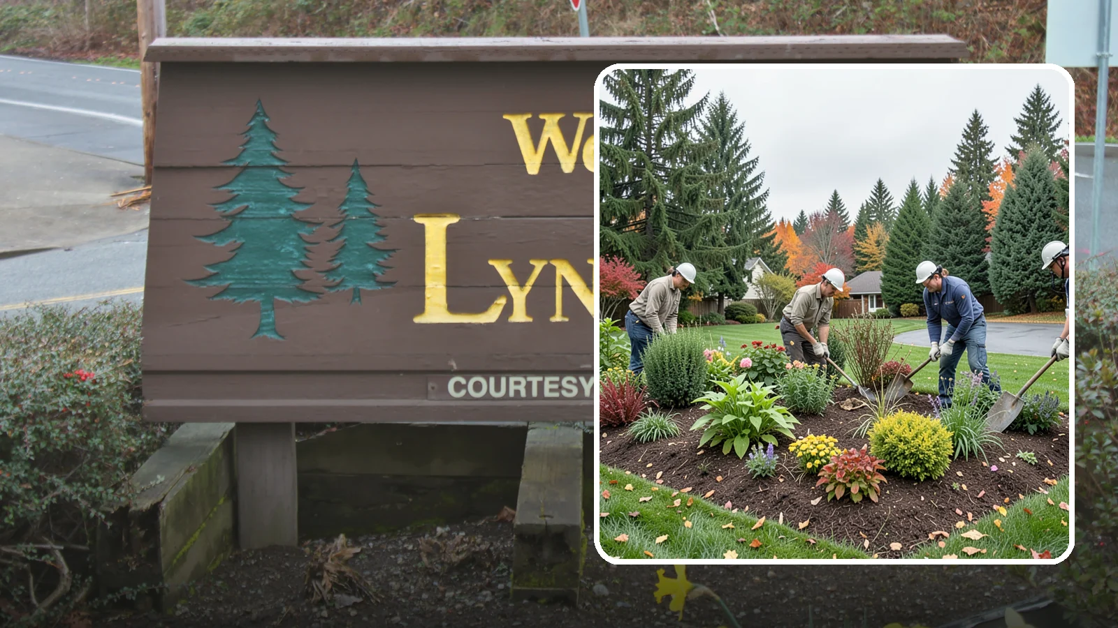 Bed Cleanup in Lynnwood, Snohomish County, WA - We clear leaves, weeds, spent growth, and winter debris to restore order to your Pacific Northwest planting beds.