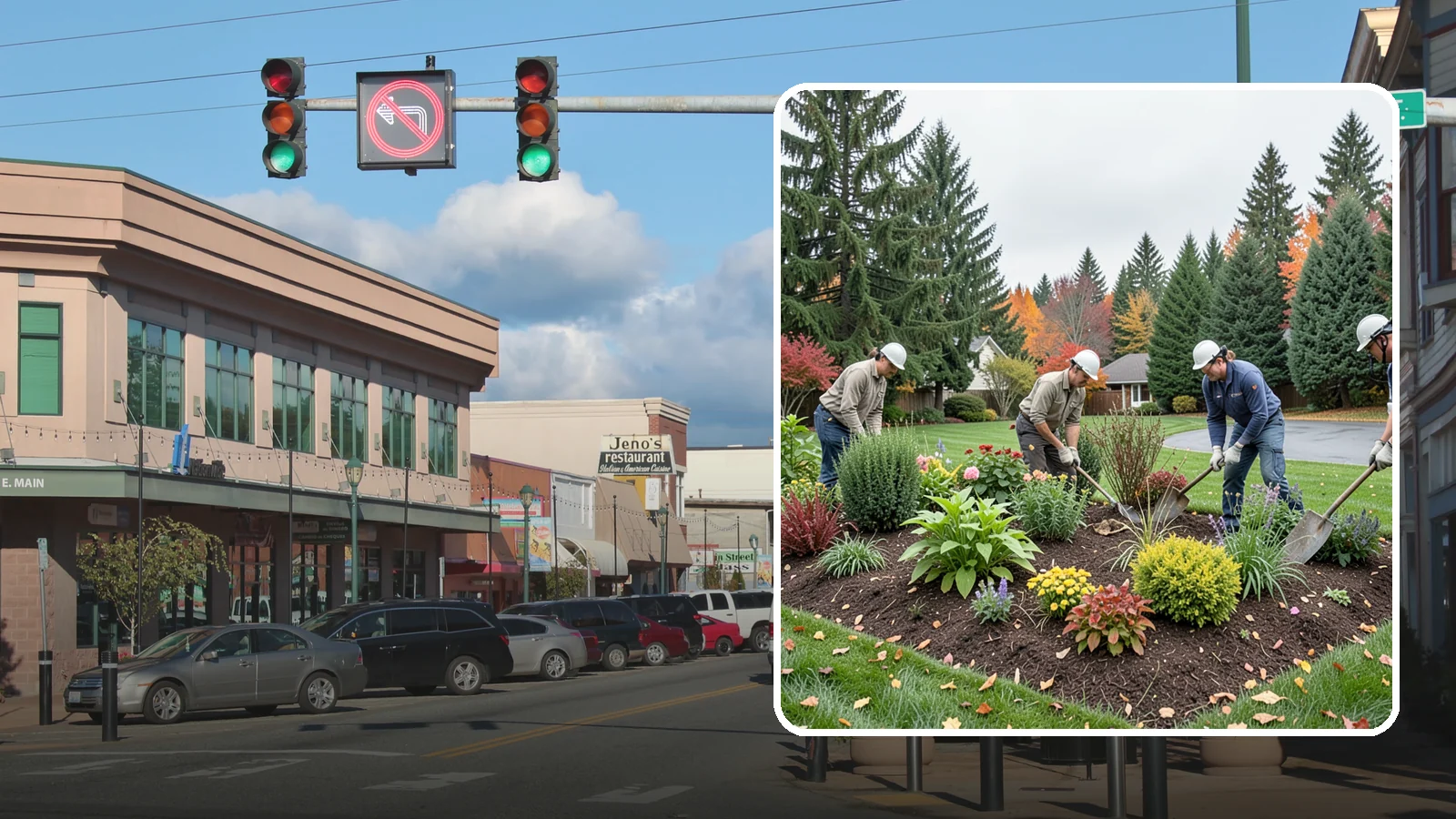 Bed Cleanup in Monroe, Snohomish County, WA - We clear leaves, weeds, spent growth, and winter debris to restore order to your Pacific Northwest planting beds.
