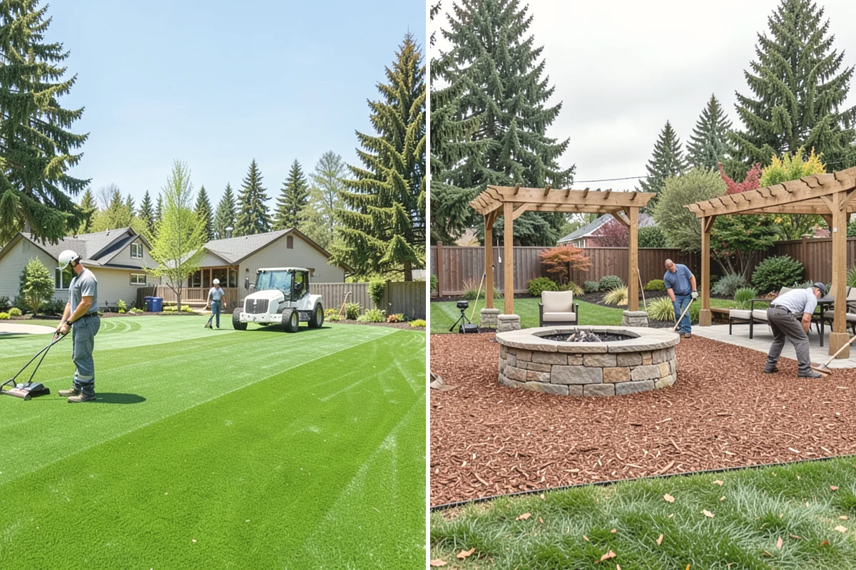 Bed Cleanup in Monroe, Snohomish County, WA - Walk the beds and identify plants to keep versus remove