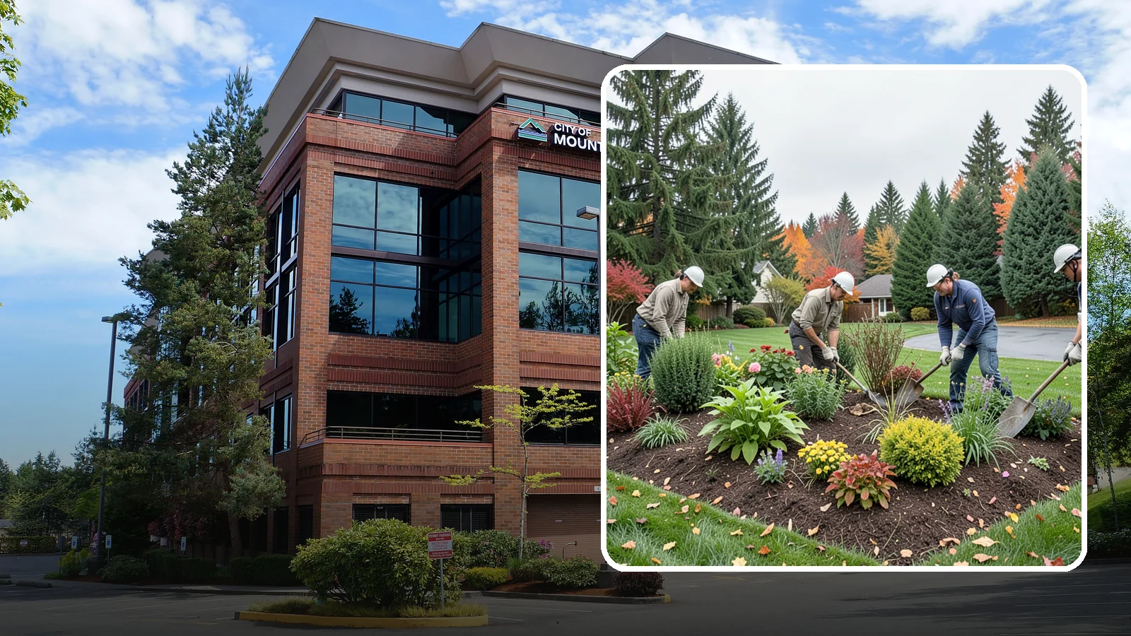 Bed Cleanup in Mountlake Terrace, Snohomish County, WA - We clear leaves, weeds, spent growth, and winter debris to restore order to your Pacific Northwest planting beds.