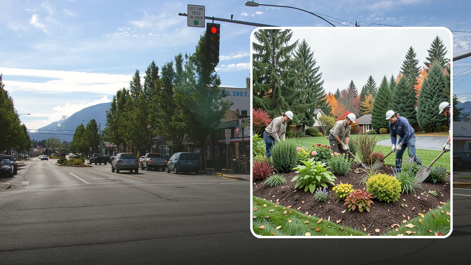Bed Cleanup in North Bend, King County, WA - We clear leaves, weeds, spent growth, and winter debris to restore order to your Pacific Northwest planting beds.