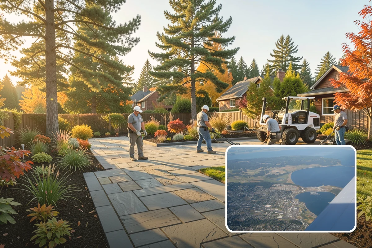 Bed Cleanup in Oak Harbor, Island County, WA - Removes leaf litter and debris that smother plants and invite rot