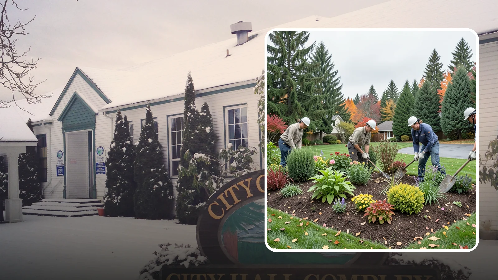 Bed Cleanup in Pacific, King County, WA - We clear leaves, weeds, spent growth, and winter debris to restore order to your Pacific Northwest planting beds.