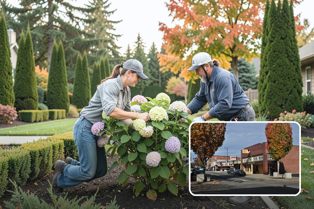 Bed Cleanup in Puyallup, Pierce County, WA - Removes leaf litter and debris that smother plants and invite rot