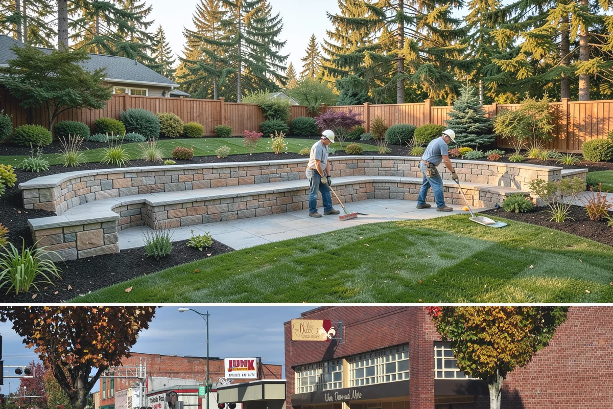 Bed Cleanup in Puyallup, Pierce County, WA - Most valuable in late fall after leaf drop and again in early spring before Puget Sound weeds take hold.