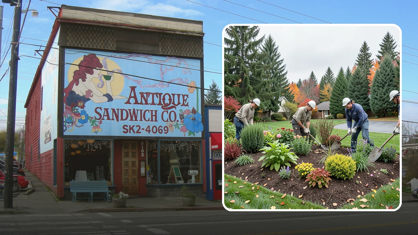 Bed Cleanup in Ruston, Pierce County, WA - We clear leaves, weeds, spent growth, and winter debris to restore order to your Pacific Northwest planting beds.