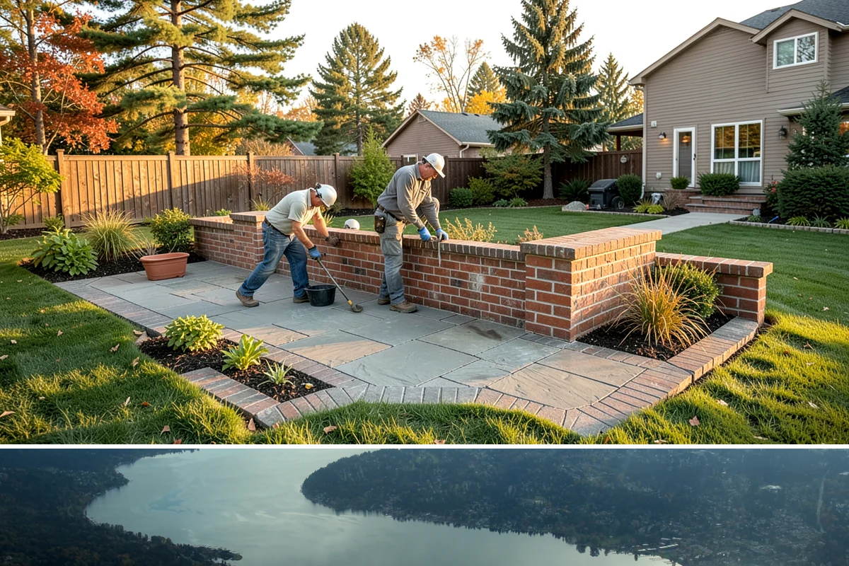 Bed Cleanup in Sammamish, King County, WA - Most valuable in late fall after leaf drop and again in early spring before Puget Sound weeds take hold.