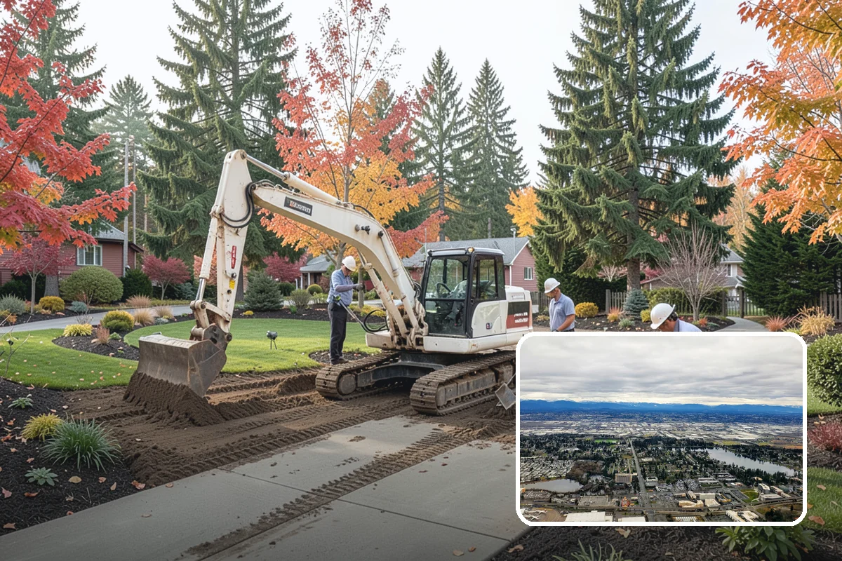 Bed Cleanup in SeaTac, King County, WA - Removes leaf litter and debris that smother plants and invite rot